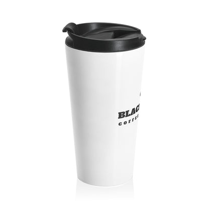 White Blackology Stainless Steel Travel Mug