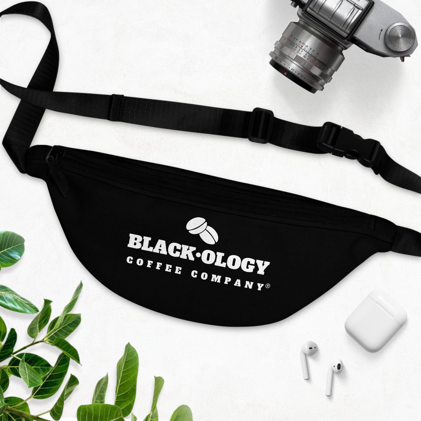 Black Blackology Fanny Pack