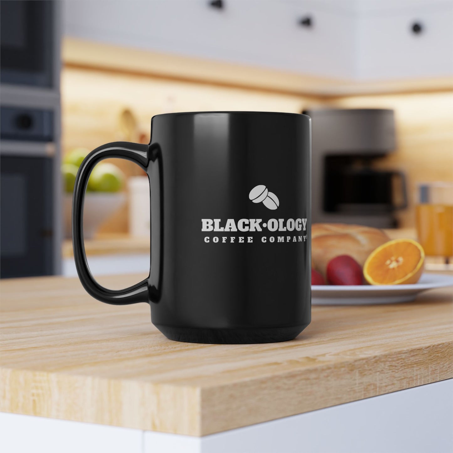 Black Blackology Coffee Mug